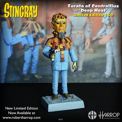 Turata from Stingray - a Supermarionation figurine from Robert Harrop