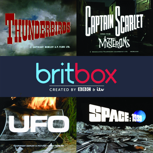 Thunderbirds, Captain Scarlet, UFO and Space:1999 on Britbox from 20th August