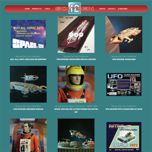 New UFO and Space:1999 models on pre-order