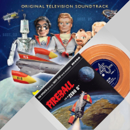 Fireball XL5 soundtrack CD, vinyl and 7″ single from Silva Screen