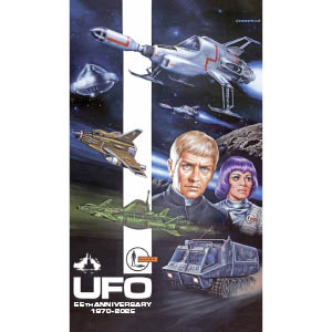 UFO 55th anniversary tea towel