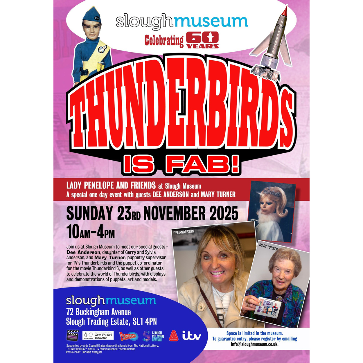 Thunderbirds is FAB at Slough Museum