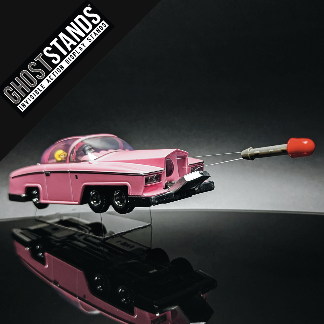 Ghost Stands display your models in an action pose!