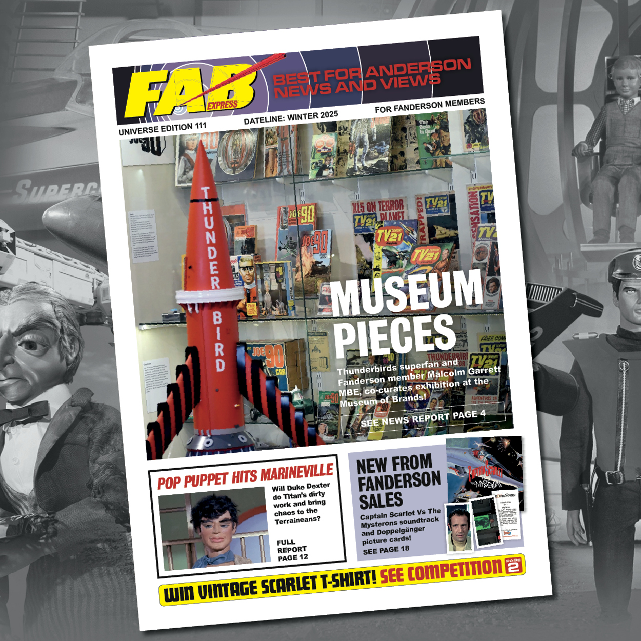 Keep an eye out for the postman!