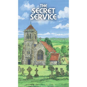 The Secret Service tea towel (church)